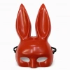 HEYF Uzun Kulaklı Kırmızı Lüks Tavşan Maskesi