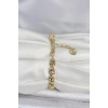 HEYF Xuping Kelebek Model Gold Renk Kadın Bileklik