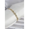 HEYF Xuping Zincir Model Gold Renk Kadın Bileklik