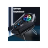 HEYF Y12  Motor Kask Kulaklık Rgb Modlu Radyolu Motosiklet Kulaklık 5.3 Bluetooth Intercom