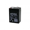 Atex Ax-604 ( Kalın ) Kuru Akü 6v-4ah Amper*20