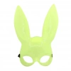 HEYF Karanlıkta Parlayan Fosforlu Tavşan Maskesi – Glow Bunny Masquerade Maske (32x22 Cm)