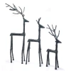 Metal 3lü Geyik Seti