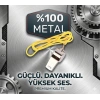Metal Ipli Hakem Ve Deprem Düdüğü (24lü)