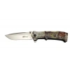 Mtech 465 Kamp Çakı 21cm - Yarı Otomatik, Kemerlikli, Plastik Sap
