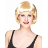 HEYF Platin Altın Dore Renk Küt Parti Peruğu Kısa Takma Peruk