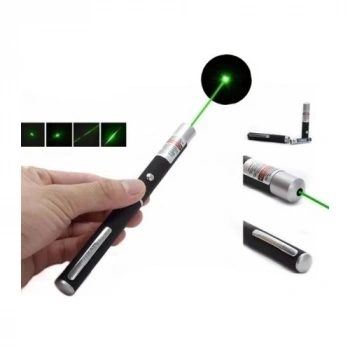 HEYF 10 Km Menzilli Tek Başlıklı Pilli Yeşil Lazer Uzun Menzil Kutulu Siyah