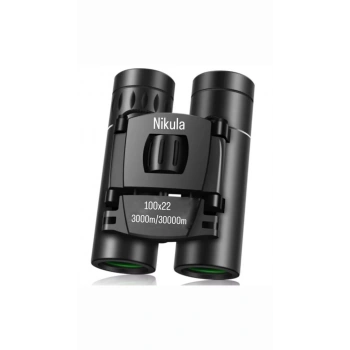 HEYF 100x22 Cepte Taşımalı Kauçuk Kaplama Profesyonel Mini Dürbün3000m/30000m