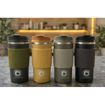 500 ml Paslanmaz Çelik Termos Mug Bardak