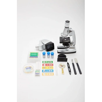 HEYF 50x100x200x400x6001200x  Çocuklariçin Eğitici  Projektörlü Mikroskop Seti