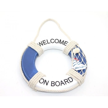 HEYF Ahşap Marin Duvara Asmalı Simit Alk2462