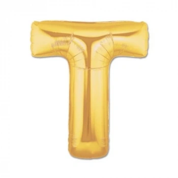 Altın Sarısı Folyo Harf Balon 1 Metre