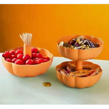 Bal Kabağı Tasarımlı Çerezlik