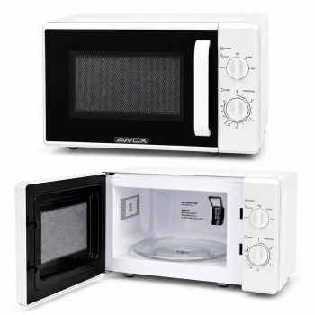 Beyaz Mikrodalga Fırın - Klasik Ön Panel - 20 Litre Kapasite