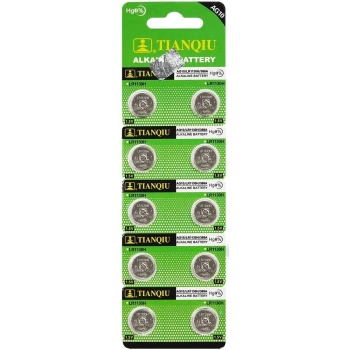 Buton Pil - Saat Lazer Hesap Makinesi Pili 10lu Paket  Ag10  - Lr1130h - 389a -1.55v