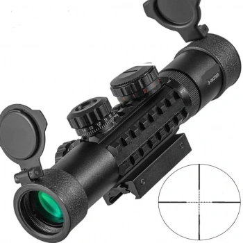 C3-9x26 Eg Raylı Çift Işıklı Av Dürbünü  11mm/22mm