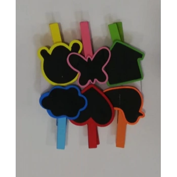 HEYF Desenli Notlu Mandal (6lı Set-10 Paket)