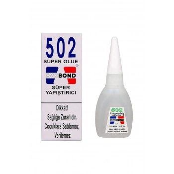HEYF Evobond 502 Japon Yapıştırıcısı Süper Glue 20 Gr