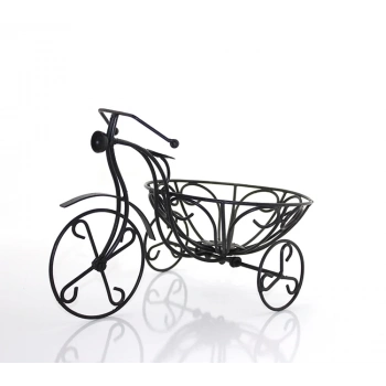 HEYF Ferforje Dekoratif Bisiklet Çiçeklik St00077