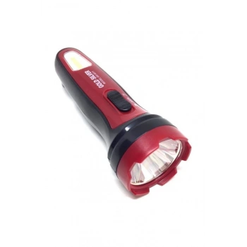 HEYF Gold Sılver Gs-4511 1 Watt+1 Watt Cob Ledli Şarjlı El Feneri