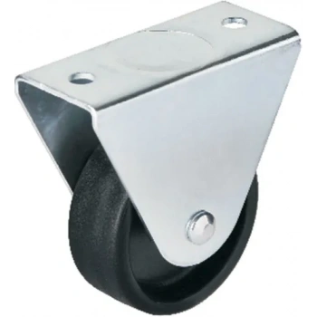 HEYF 104 - 50 Mm Sabit Siyah Teker 4 Adet