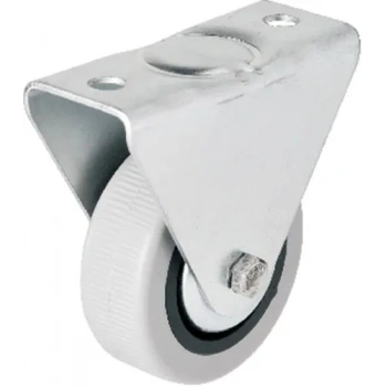 HEYF 106 - 50 Mm Sabit Kapaklı Gri Pvc Teker