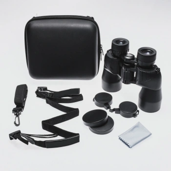 HEYF 10x42 Profesyonel El Dürbünü – Büyük Mercek – Süper Netlik – 1000m/97m – Siyah