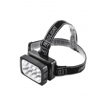 HEYF 12 Ledli Şarjlı Kafa Lambası Power Ledli Kafa Feneri Tepe Lambası