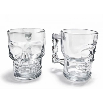 HEYF 2li Cam Kurukafa Kupa Bardak Seti Alk2148