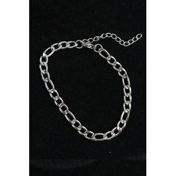 HEYF 316L Çelik Klasik Model Gümüş Renk Erkek Bileklik