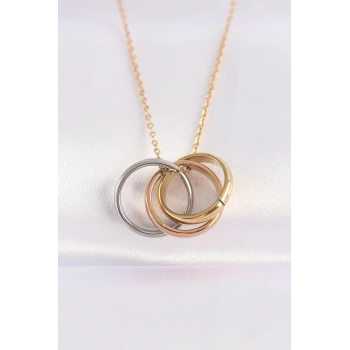 HEYF 316L Çelik Zincir Çoklu Renk Model Kolye