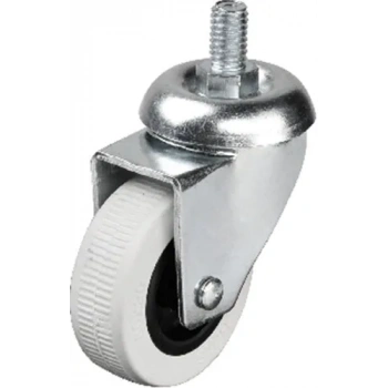 HEYF 332 - 50x20 Mm Çift Bilyalı Vidalı Teker 4 Adet