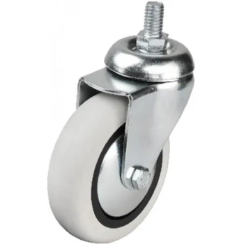 HEYF 352 - 75x25 Mm Pvc Makaralı Vidalı Teker 4 Adet