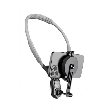 HEYF 360 Derece Ayarlanabilir Boyun Askılı Manyetik Telefon Tutucu