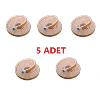 HEYF 5 Adet 9 Metre Pencere Izolasyon Bandı Yapışkanlı Cam Yalıtım Süngeri Rüzgar Soğuk Kesici Pimapen Fitili