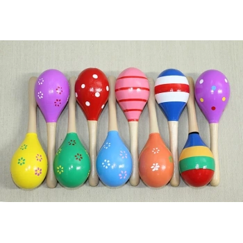 HEYF Ahşap Yumurta Marakas Alk1215