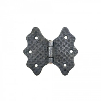 HEYF Antika Tarz Dekoratif Pirinç Kelebek Menteşe - 92 Mm, Oksit