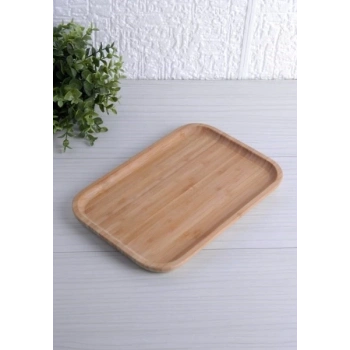 heyf Balsa Bambu Sunum Tabağı 30x20 cm