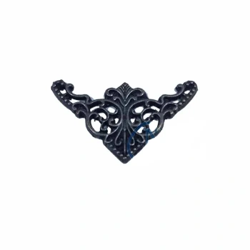 HEYF Dekoratif Köşe Süsü, Köşelik - Küçük, 19x34mm, Eskitme, 100 Adet