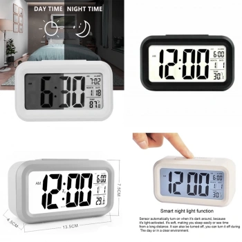 HEYF Dijital Alarmlı Masa Saati