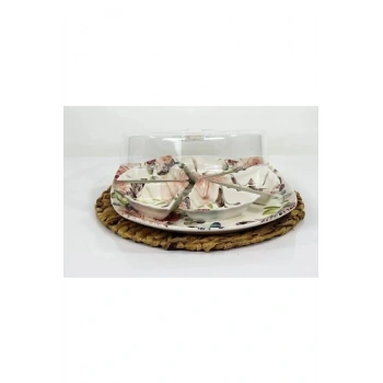 heyf Dijital Desen Tepsili Kahvaltılık