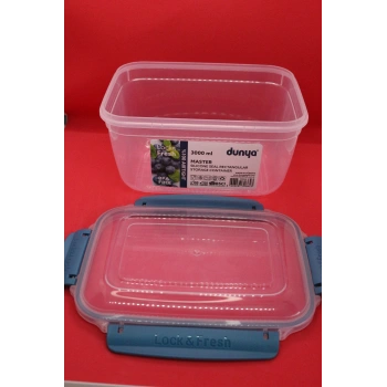 heyf Dünya Pls Master Dikdörtgen Saklama Kabı