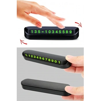 heyf Fosforlu Otomobil Park Numaratörü Aç Kapa Numaratör Telefon Numarası Araba Parktel Numaralık