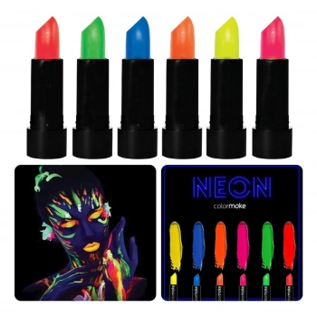 HEYF Glowpaint 6’lı Neon Boya – Uv Işıkta Parlayan Makyaj Seti