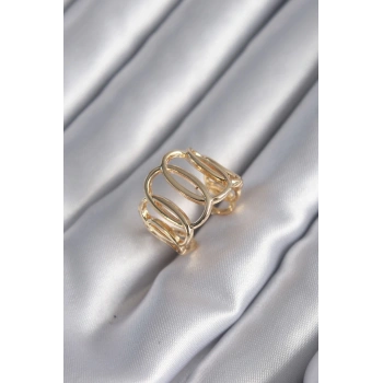 HEYF Gold Renk Ayarlanabilir Samanyolu Kadın Yüzük