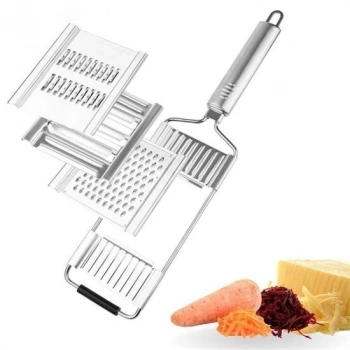 heyf HEYF® Ayarlanabilir 3 Farklı Başlıklı Tutmalı Sebze Dilimleyici Peynir Rendeleyici Aparat