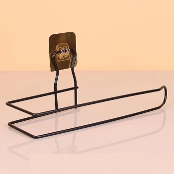 heyf HEYF® Kendiliğinden Yapışkanlı Krom Paslanmaz Metal Havlu Kağıtlık Aparatı