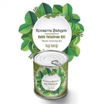heyf HEYF® Konserve Bahçem Evde Konservede Kekik Dağ Kekiği Yetiştirme Kiti