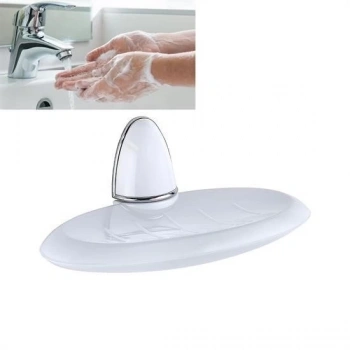 heyf HEYF® Lüks Milenyum Sabunluk Dekoratif Beyaz Sabun Tutucu Stand