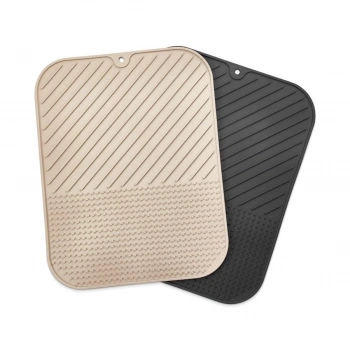 heyf HEYF® Silikon Kaydırmaz Mutfak İçin Bulaşık Matı, Çok Amaçlı Kurutmalık 36x28cm